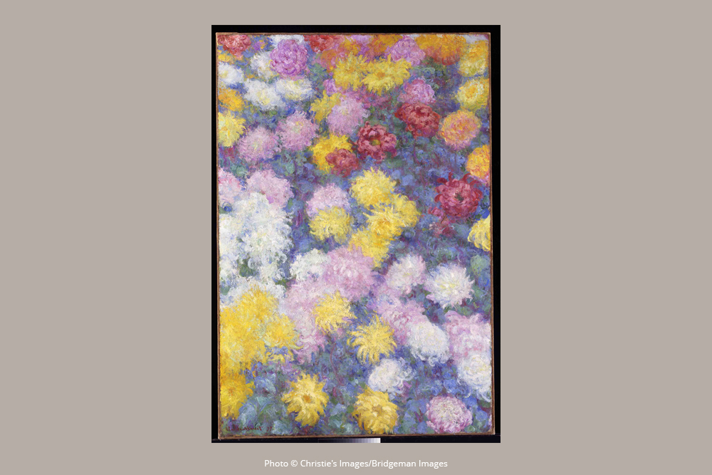 モネ 菊の花 - 12ヶ月 | Paperblanks